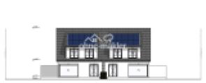 Hinteransicht Planung