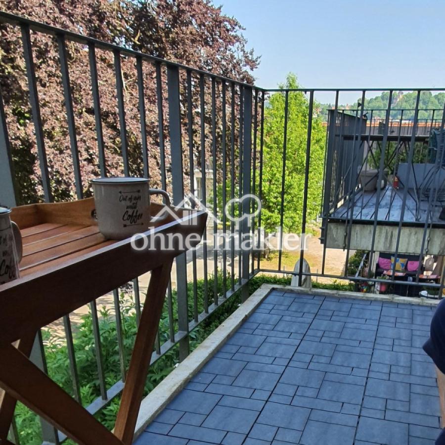 Balkon, Blick nach Norden