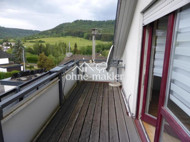 Balkon vor Schlafen im DG