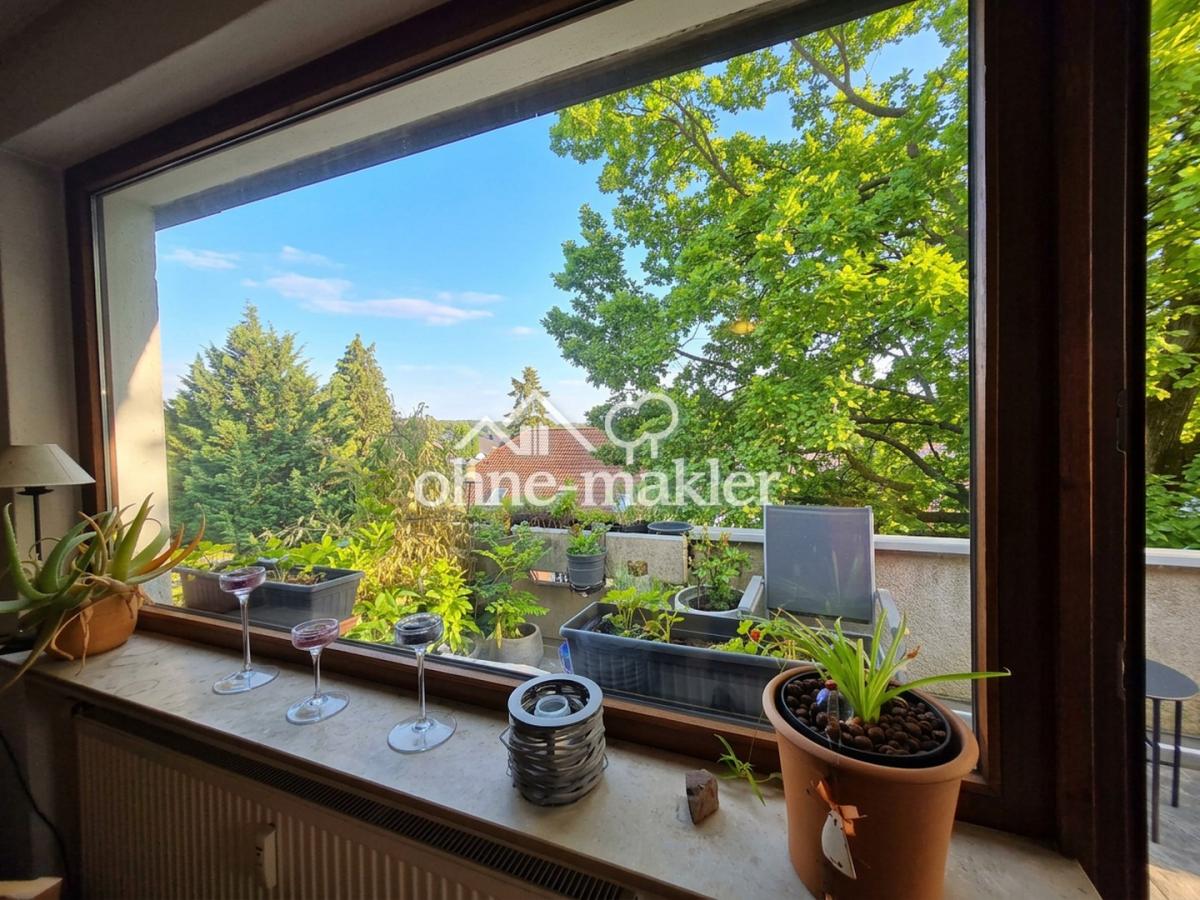 Ausblick Wohnzimmer