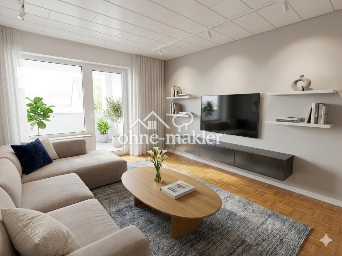 Wohnzimmer KI-Konzeptbild