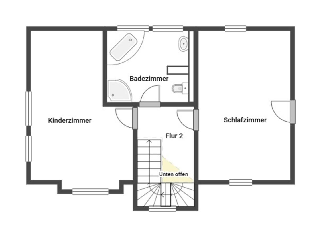 Grundriss Skizze OG