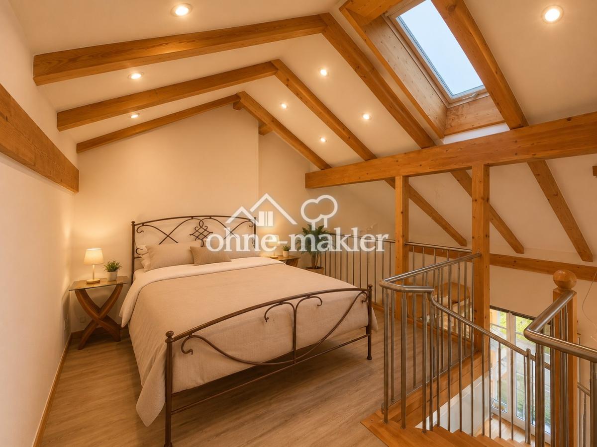 Galerie-Zimmer im 2. OG
