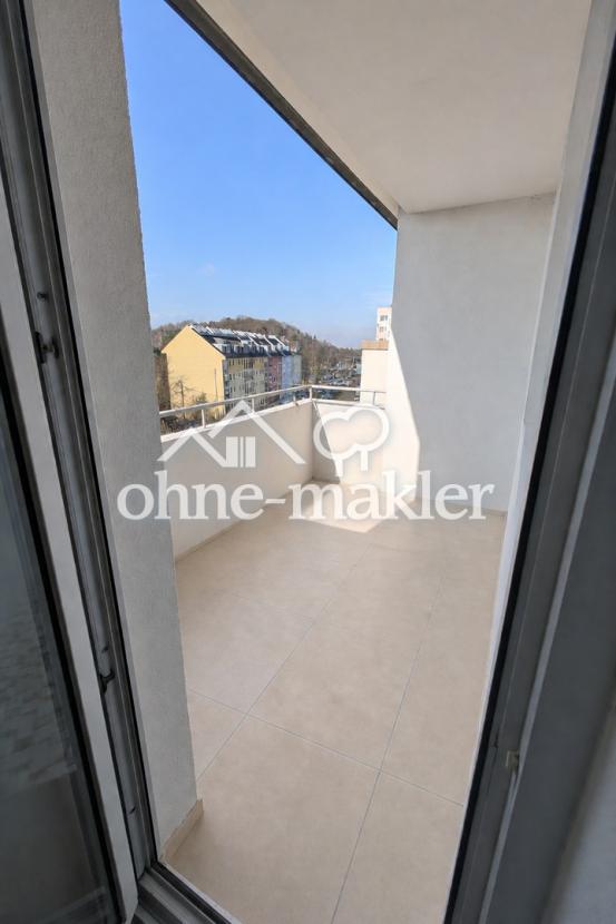 Balkon Westen sonnig