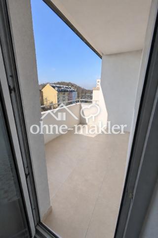 Balkon Westen sonnig