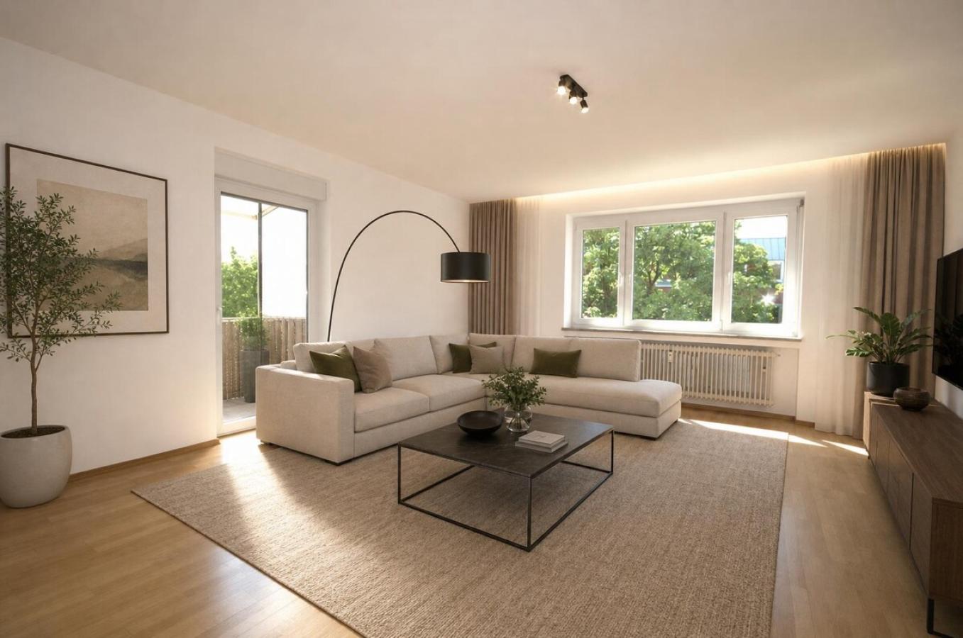 Wohnzimmer / KI generiert