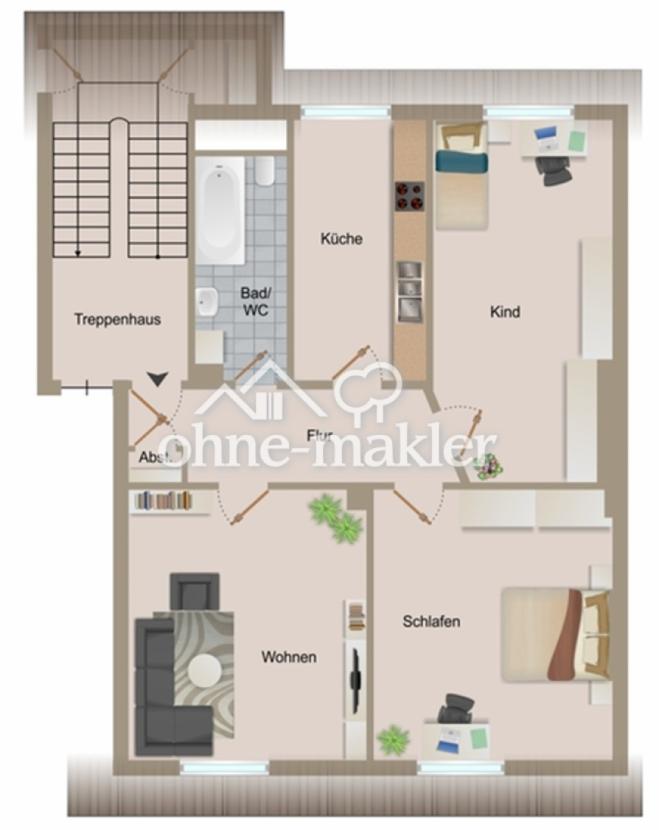 Grundriss DG Links