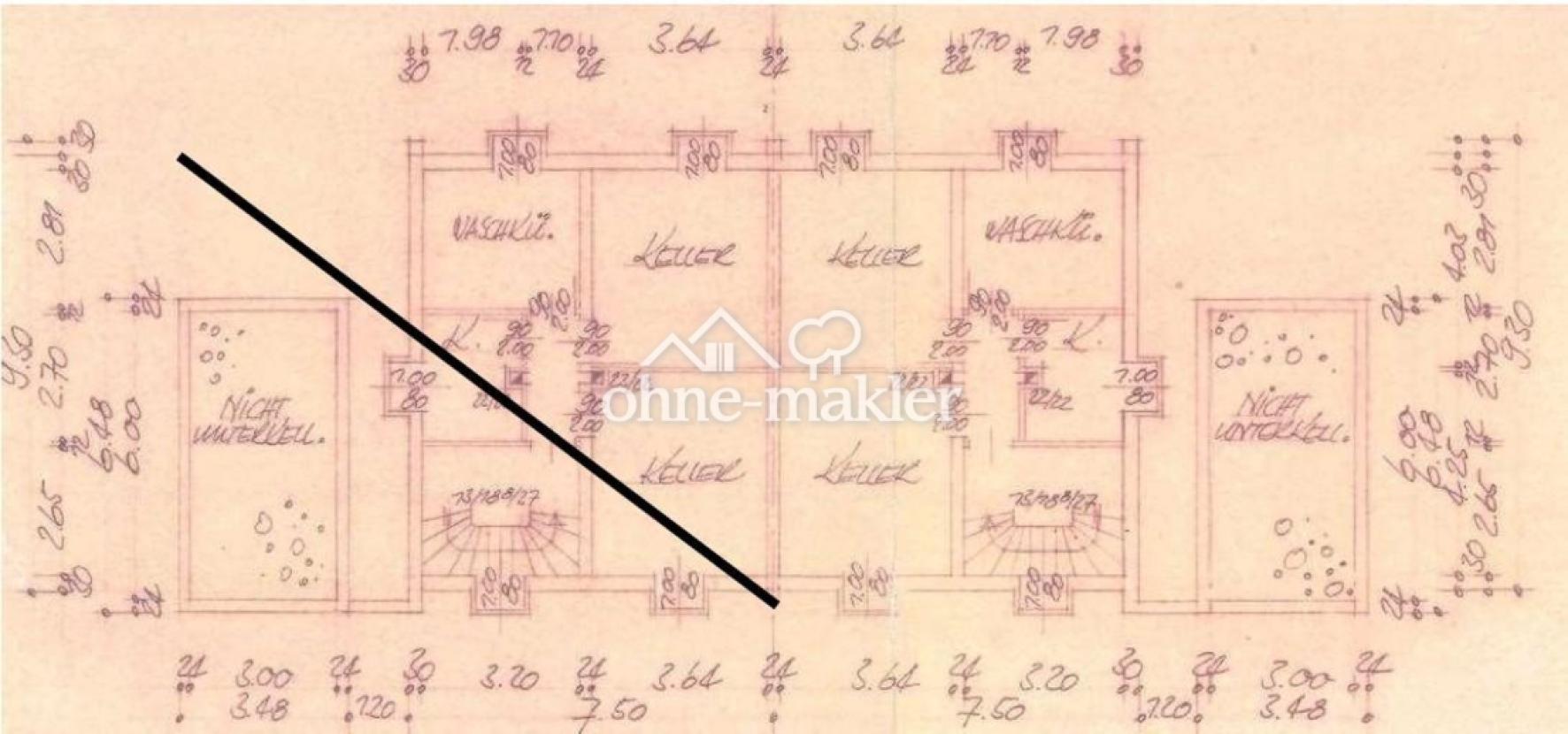 Grundriss Keller
