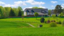 Blick zum Haus