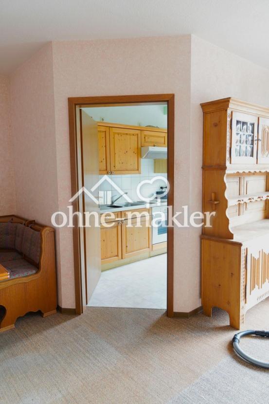 Blick vom WZ in die Küche