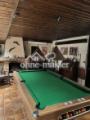 Partyraum m. Billard und Kamin