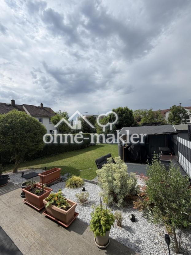 Gartenblick von der Terasse