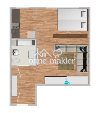 Grundriss möbliert
