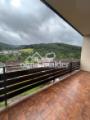 Ausblick Balkon Wohnzimmer