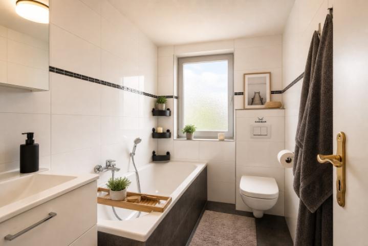 Badezimmer Dachgeschoss