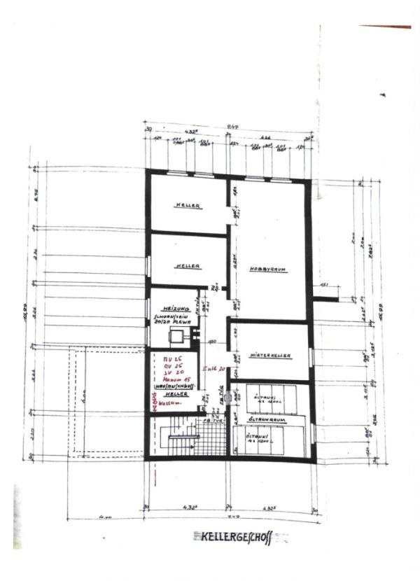 Grundriss Kellergeschoss