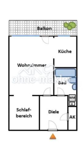 Grundriss - unbemaßt