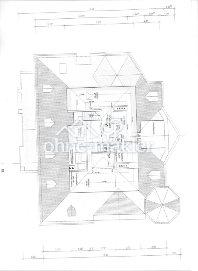  Spitzboden in der Wohnung