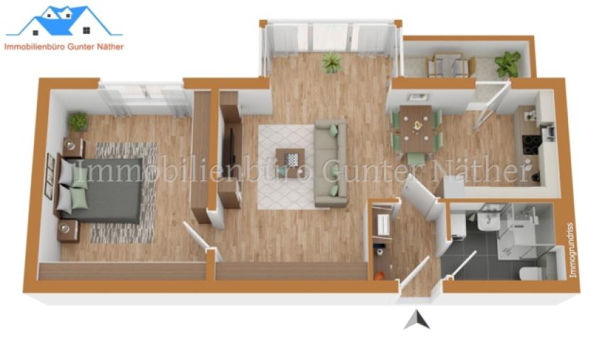 Grundriss WE 17