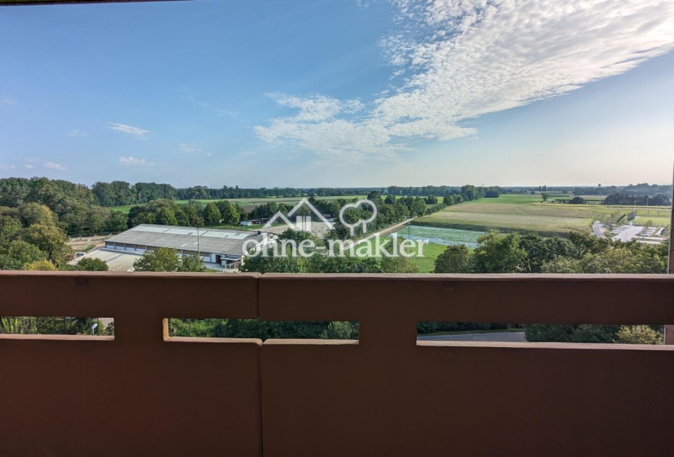 Ausblick Balkon