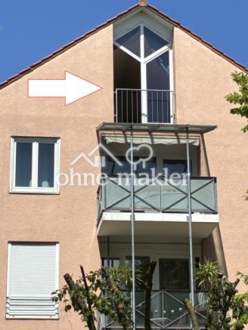 Außenansicht DG Wohnung