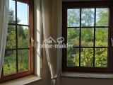 Gartenblick vom Ess-Erker aus