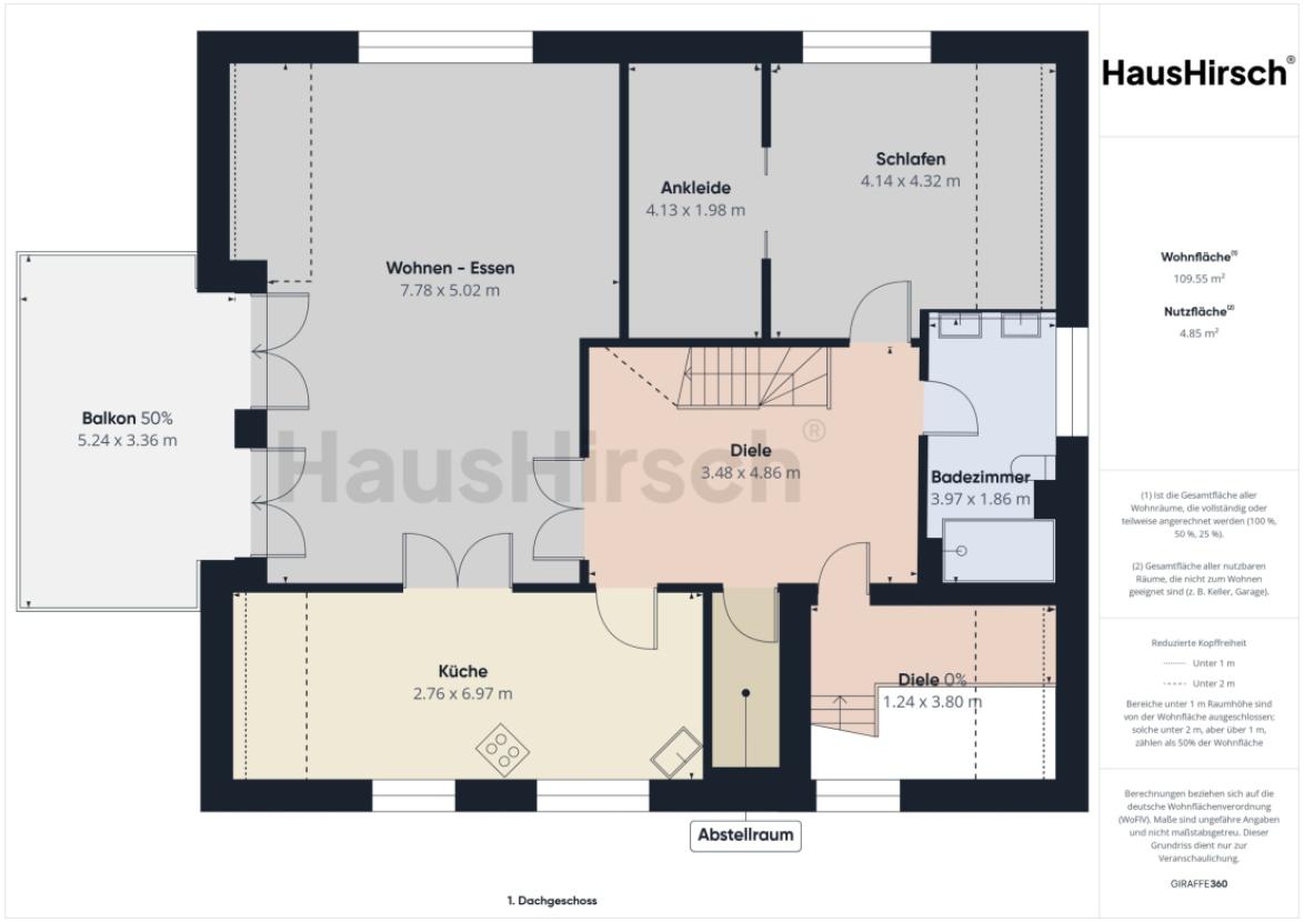 Grundriss 1. OG