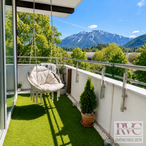 Balkon 2 Balkonjuwel bad Reichenhall RVC Immobilien Gruppe Sven Hanisch Immobileinmakler Bad Reichenhall