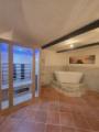 Badezimmer mit Sauna