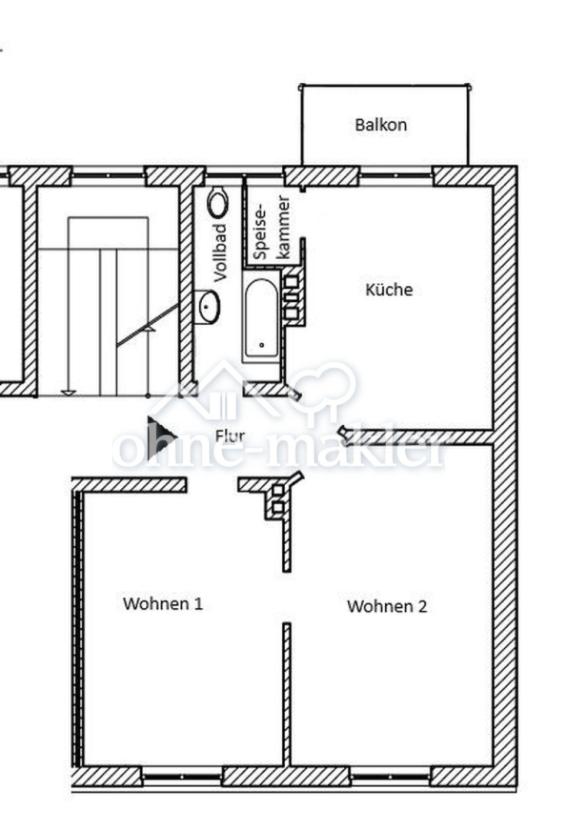 Grundriss Wohnung