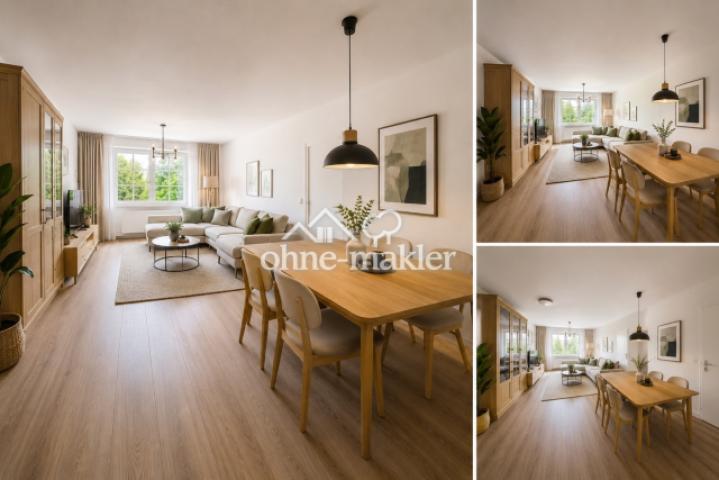 Wohnzimmer visualisiert