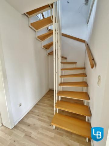 Treppe zum Spitzboden