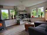 Wohnzimmer mit Kaminofen