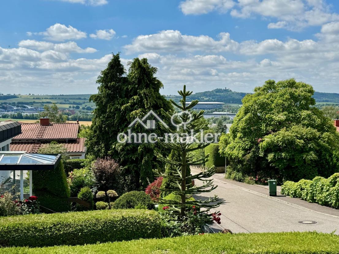 Ausblick von Dachterrasse