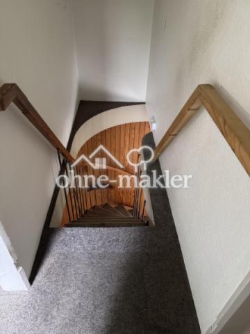 Treppe vom Dachgeschoß