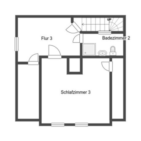 Grundriss Skizze 1.OG