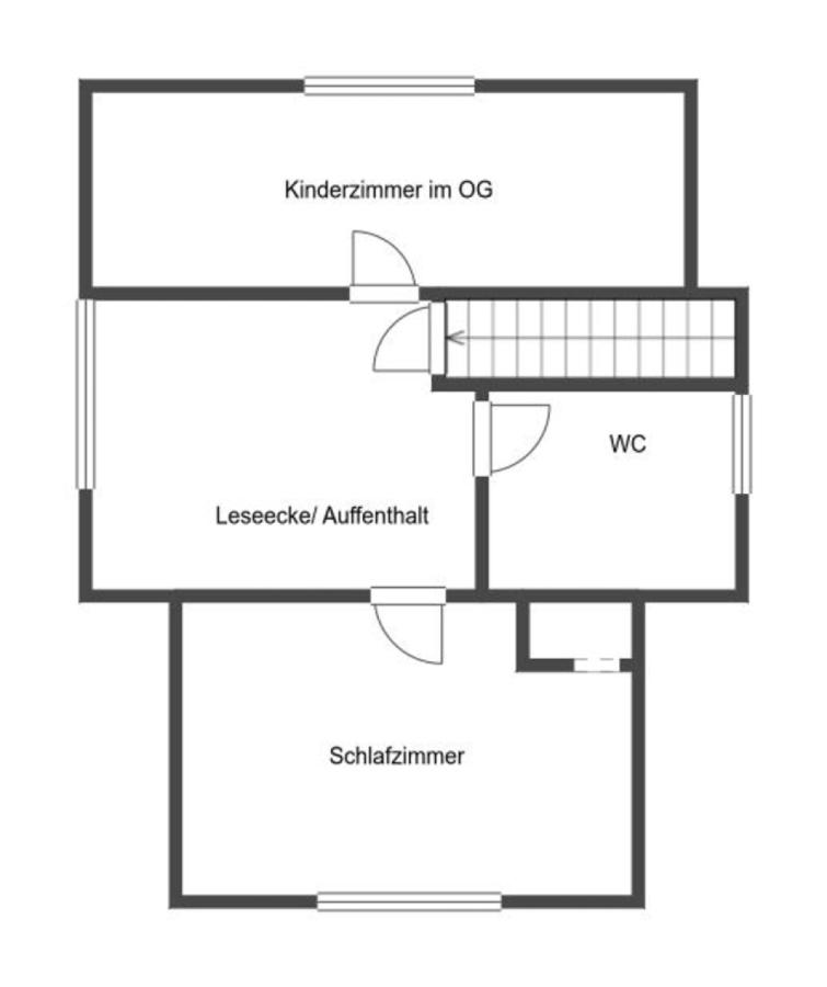 Grundriss Skizze 1.OG