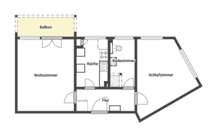 Grundriss Skizze