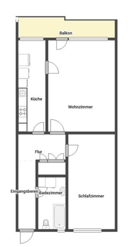 Grundriss Skizze