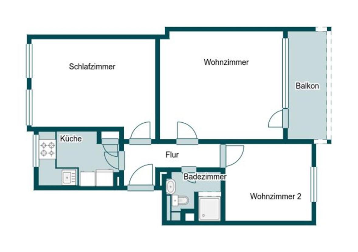 Grundriss Skizze