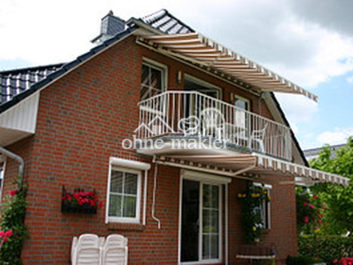 Balkon aus der Gartenansicht
