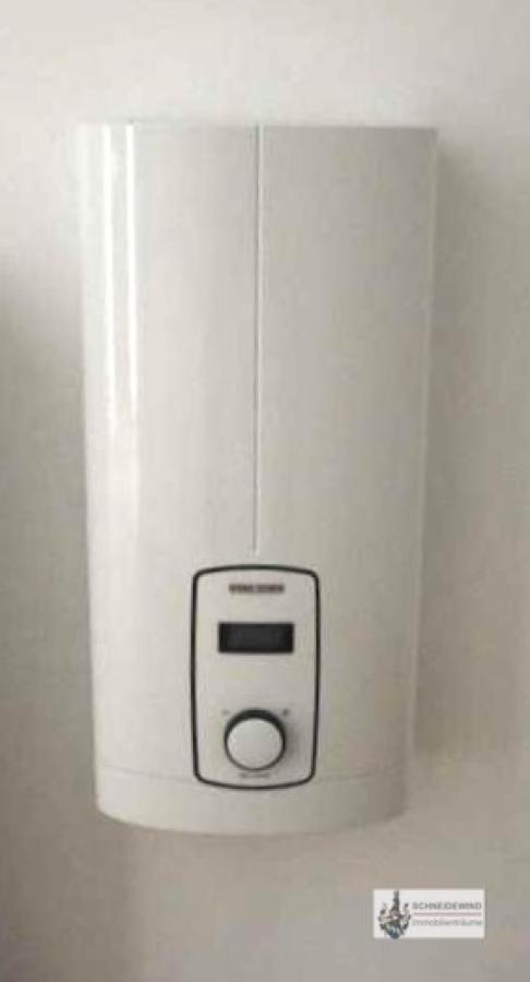Durchlauferhitzer für Warmwasser im HWR