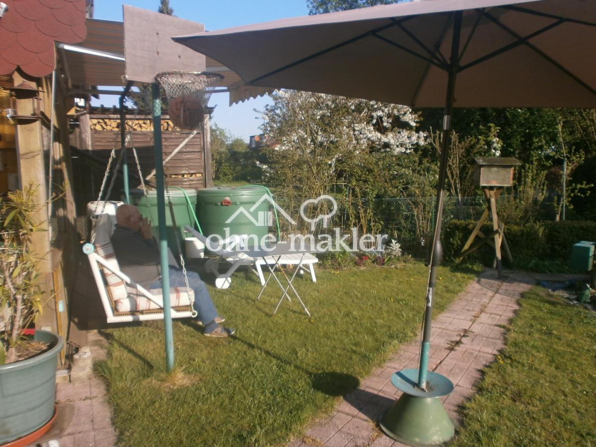 Garten mit Teich