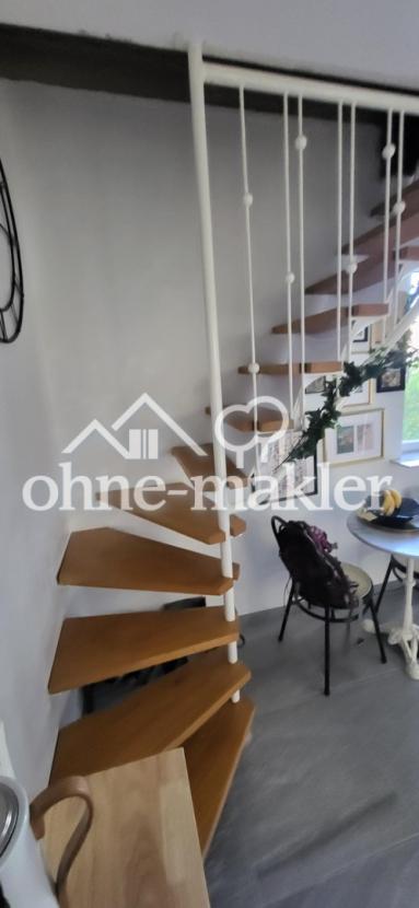 Treppe zum oberen Studio