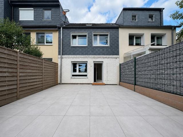 Ansicht Hausrückfront