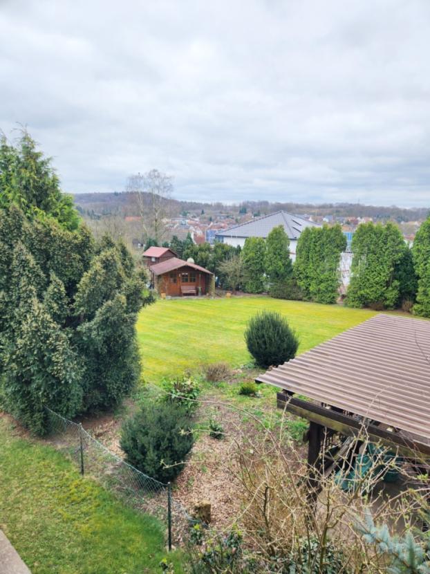 Aussicht vom Balkon