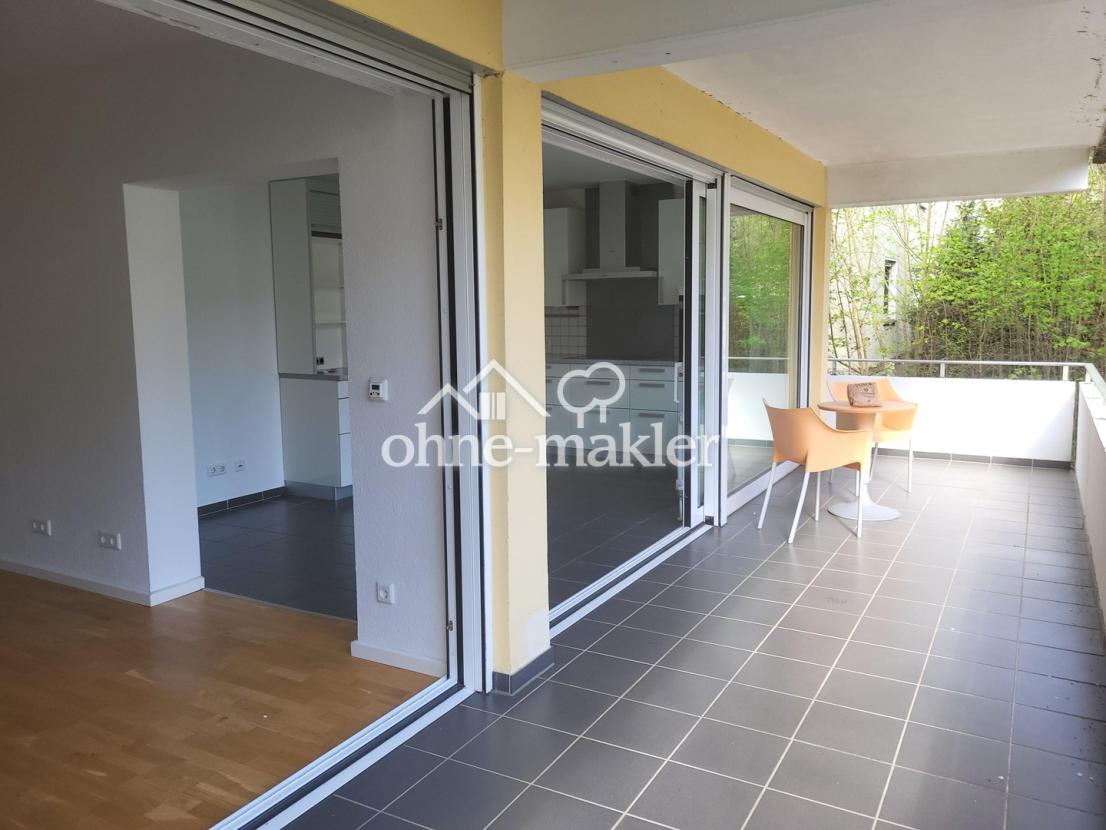 Balkon mit ca. 20m²-Platz