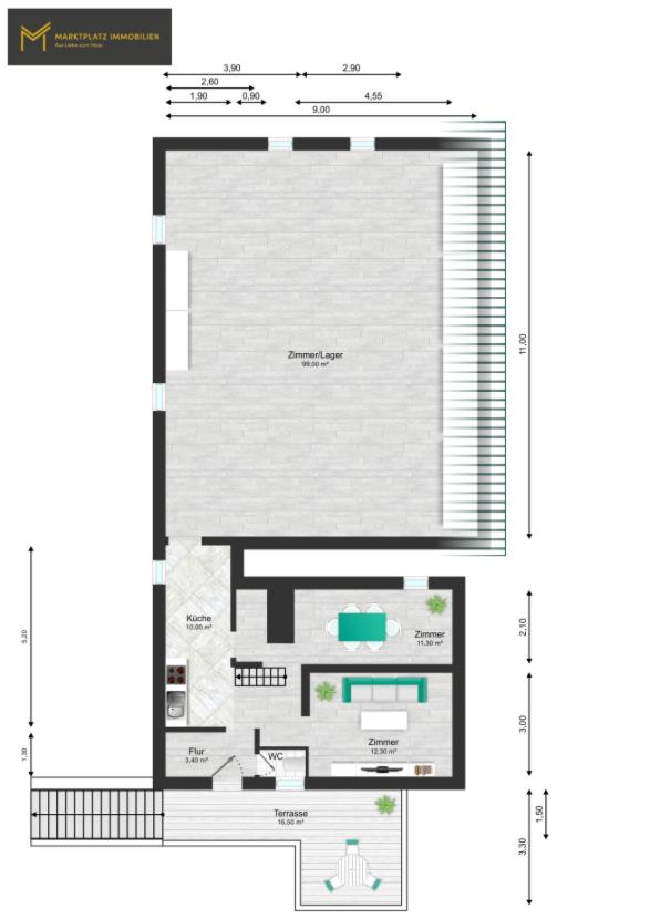 Nebengebäude 1.OG 