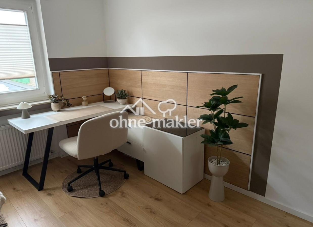 Arbeitsplatz im Schafzimmer