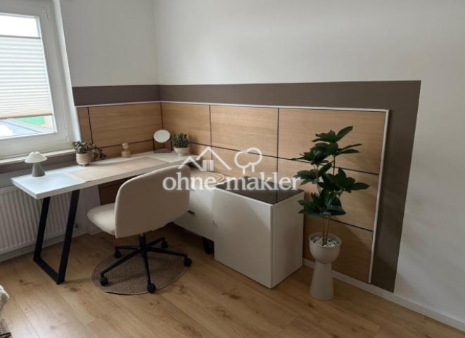 Arbeitsplatz im Schafzimmer